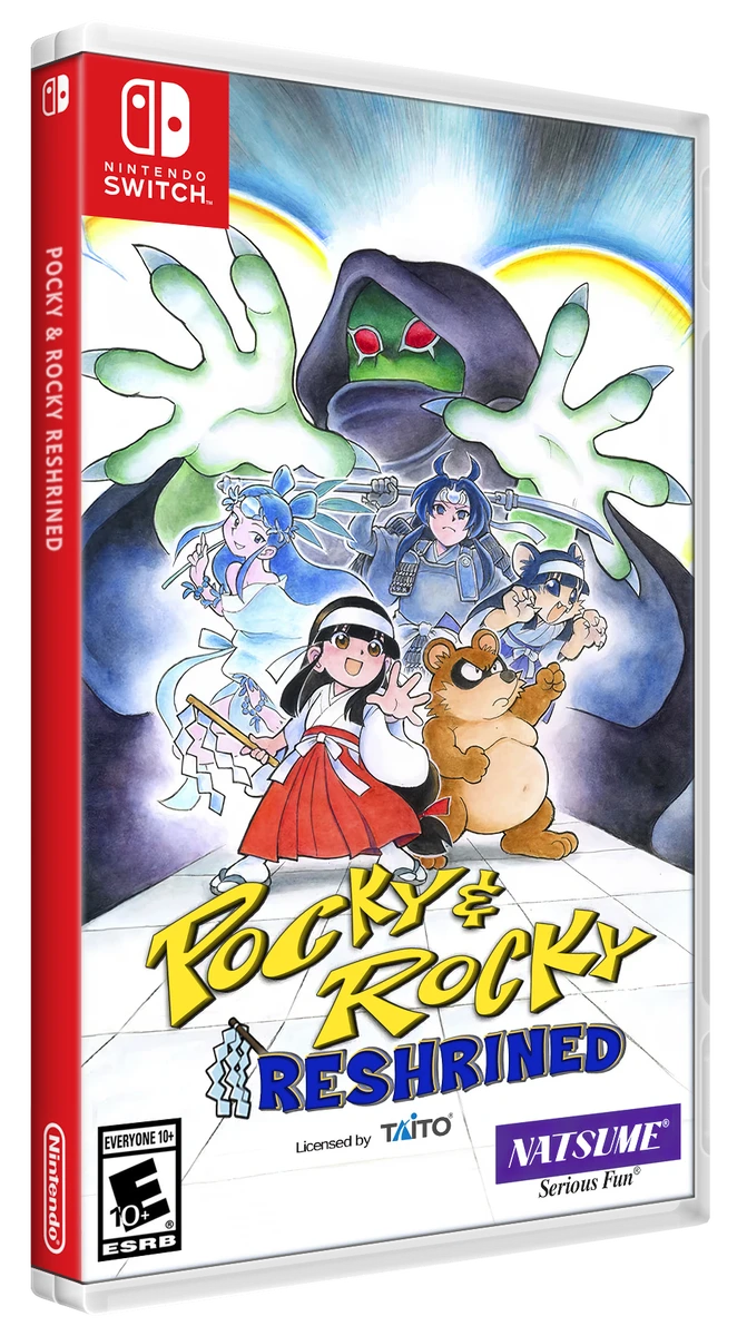 Pocky & Rocky Reshrined box art
