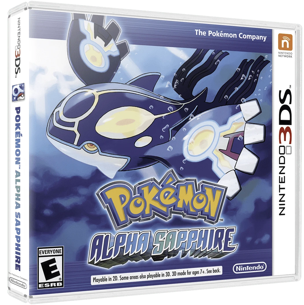 Pokemon Alpha Sapphire box art