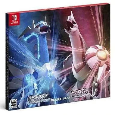 Pokemon Brilliant Diamond and Shining Pearl Double Pack box art