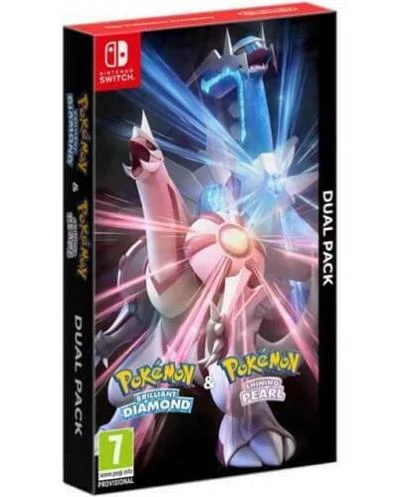 Pokemon Brilliant Diamond & Shining Pearl Dual Pack box art