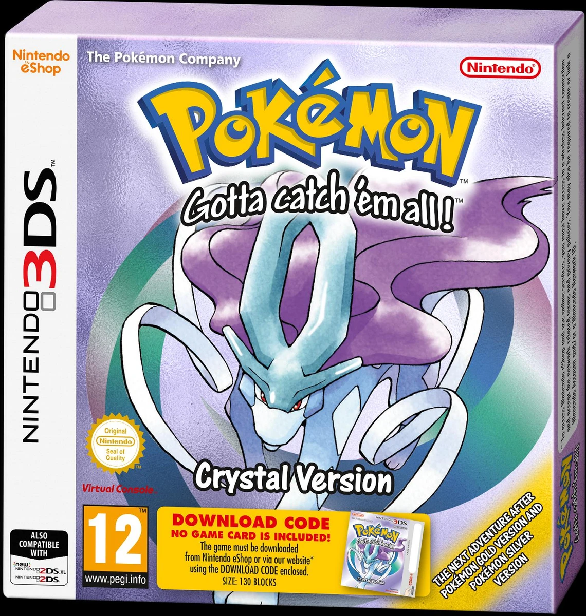 Pokemon Crystal box art