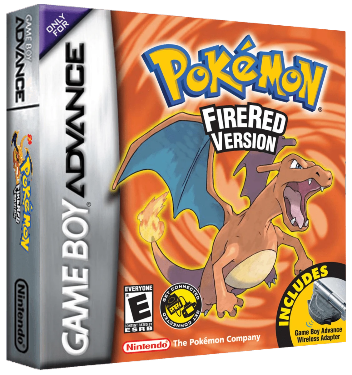 Pokemon FireRed box art