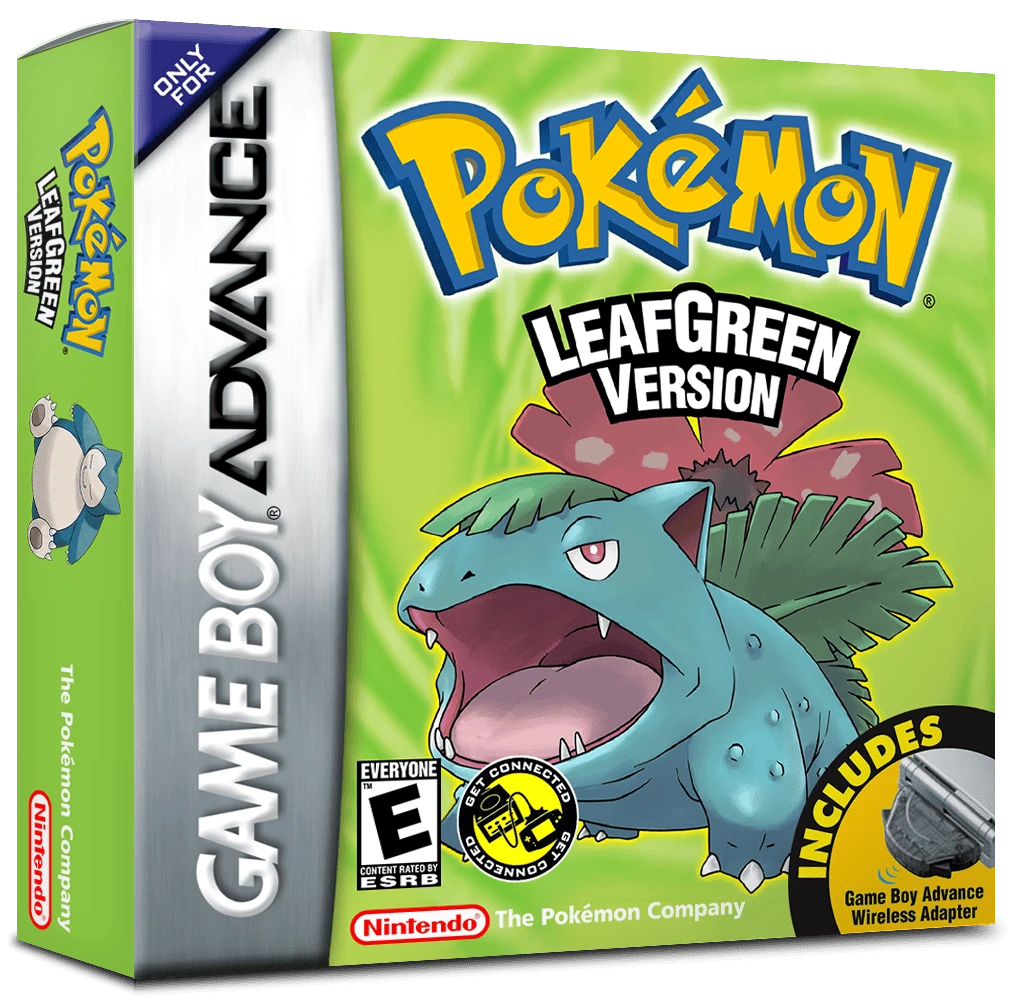 Pokemon LeafGreen box art