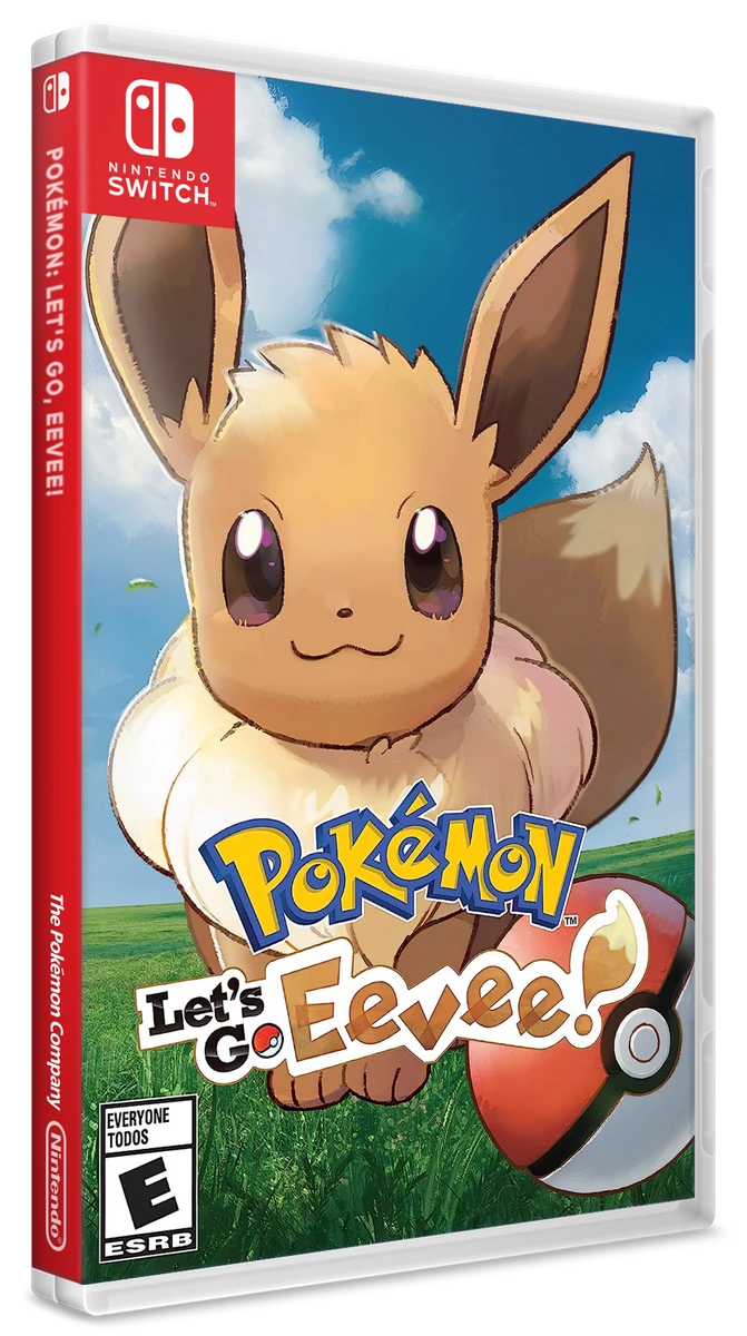 Pokemon Let's Go Eevee box art
