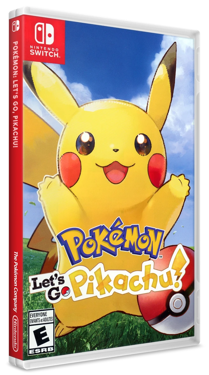 Pokemon Let's Go Pikachu box art