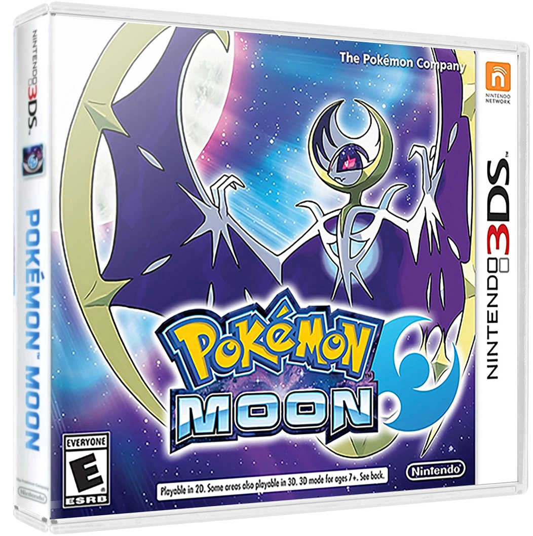 Pokemon Moon box art
