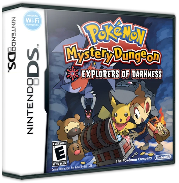 Pokemon Mystery Dungeon Explorers of Darkness box art
