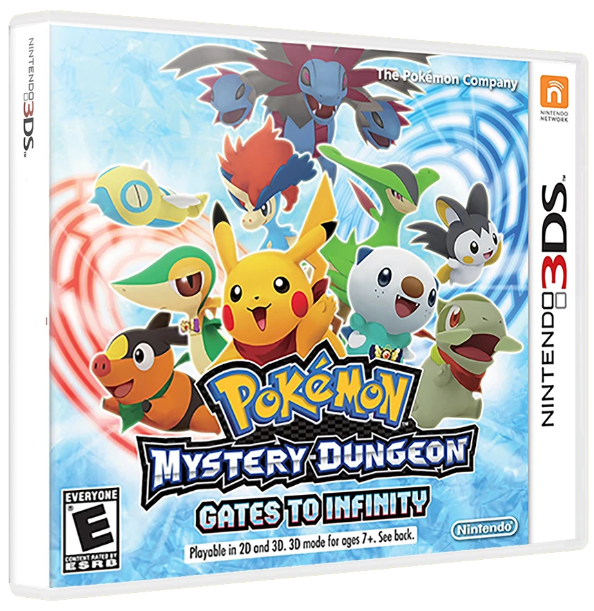 Pokemon Mystery Dungeon Gates To Infinity box art