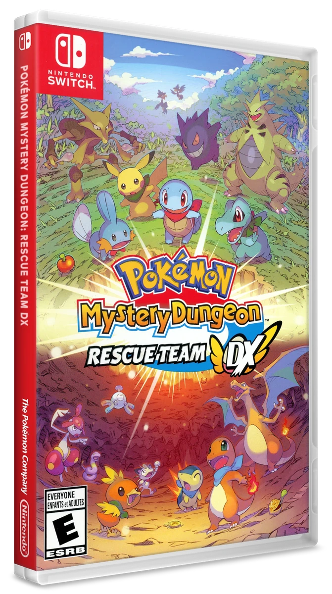 Pokemon Mystery Dungeon: Rescue Team DX box art