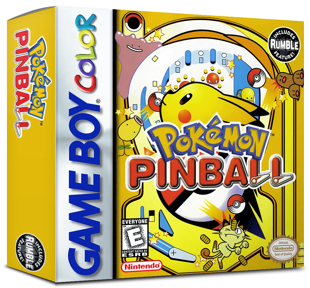 Pokemon Pinball box art