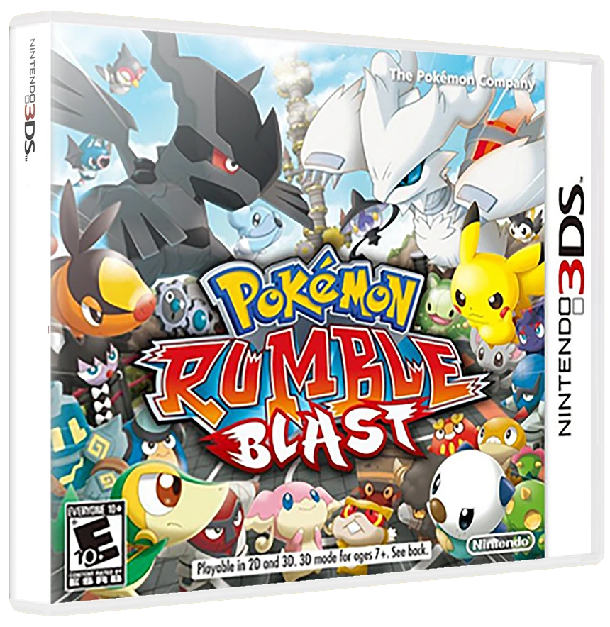 Pokemon Rumble Blast box art
