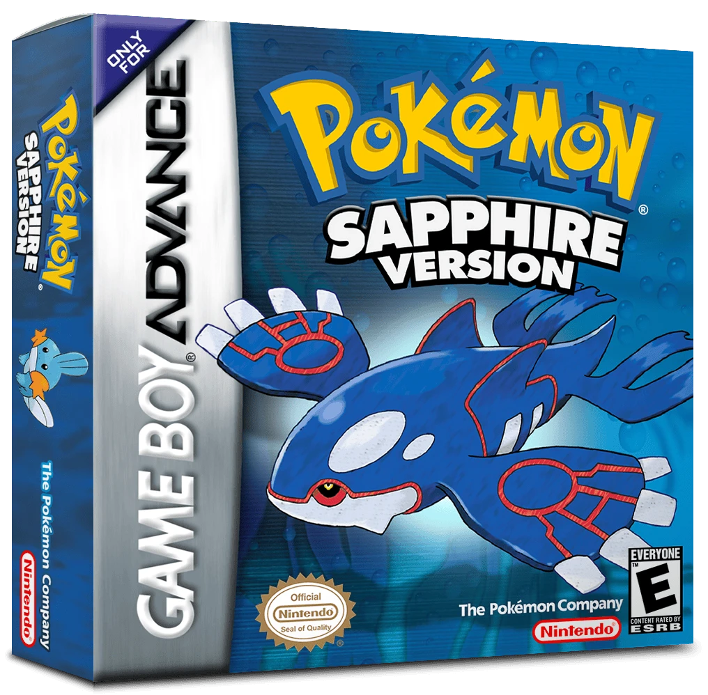 Pokemon Sapphire box art