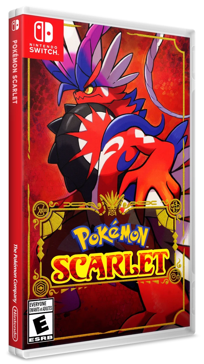Pokemon Scarlet box art