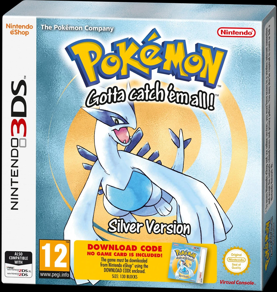 Pokemon Silver box art