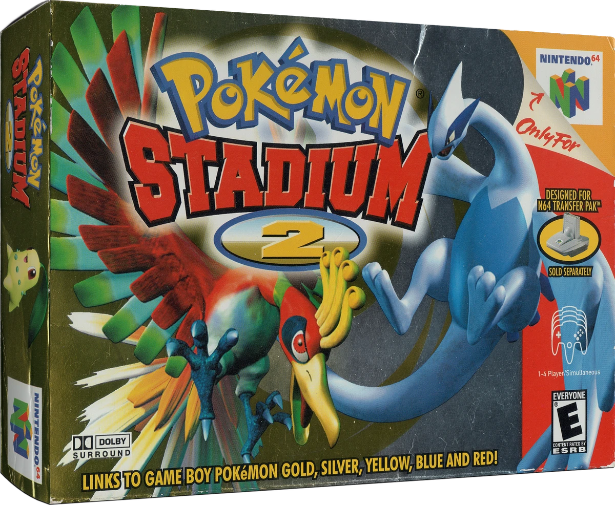 Pokemon Stadium 2 box art