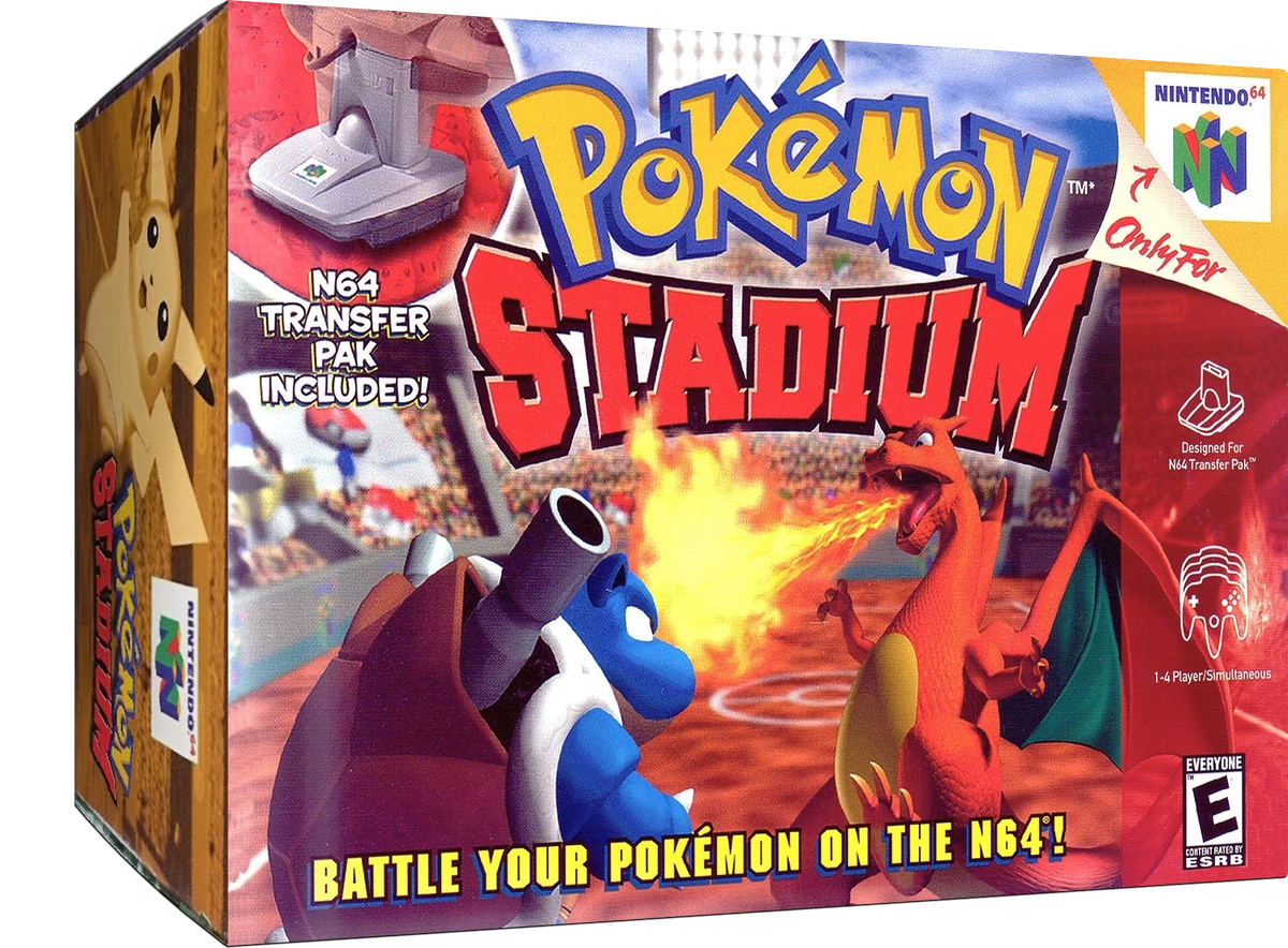 Pokemon Stadium box art