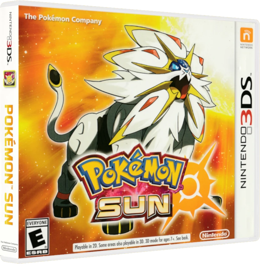 Pokemon Sun box art