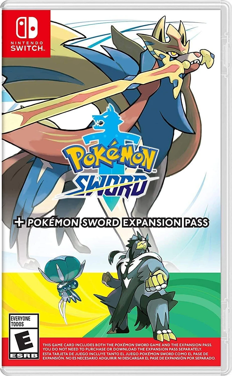 Pokemon Sword + Pokemon Sword Expansion Pass box art
