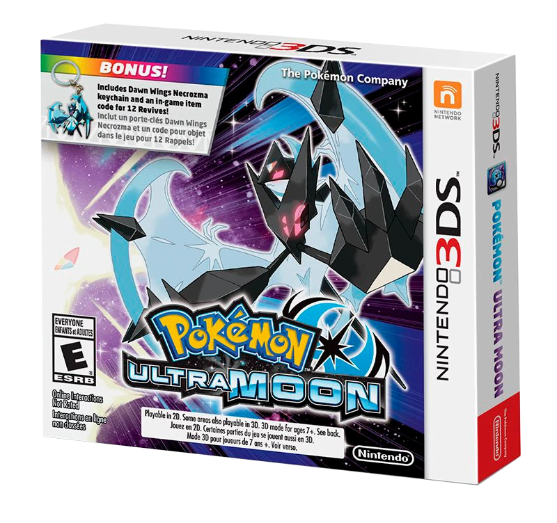 Pokemon Ultra Moon box art