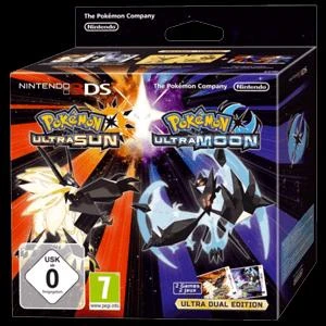 Pokemon Ultra Sun & Pokemon Ultra Moon Dual Edition box art
