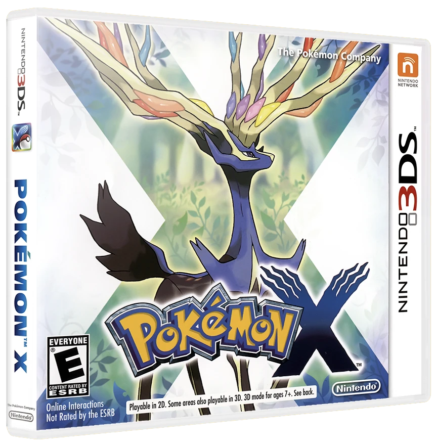 Pokemon X box art