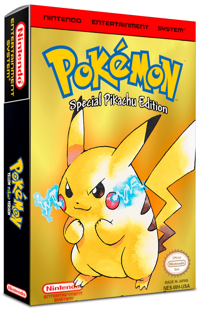 Pokemon Yellow box art