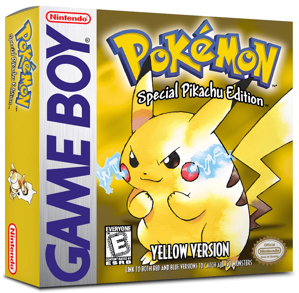 Pokemon Yellow box art