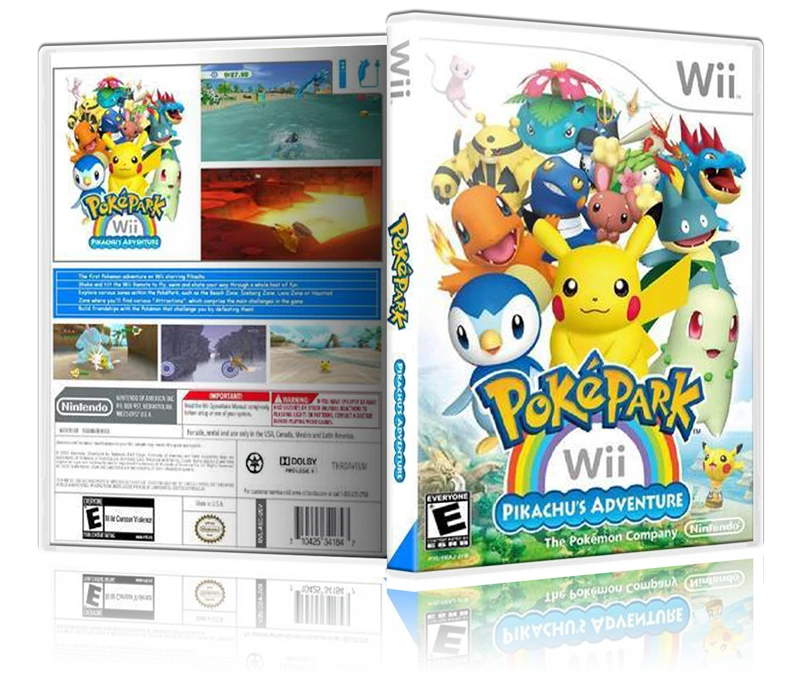 PokePark Wii: Pikachu's Adventure box art