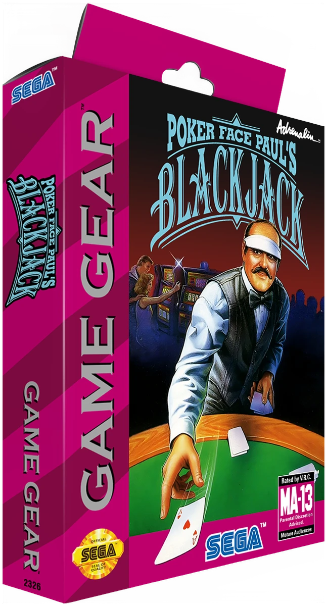 Poker Face Paul's Blackjack box art