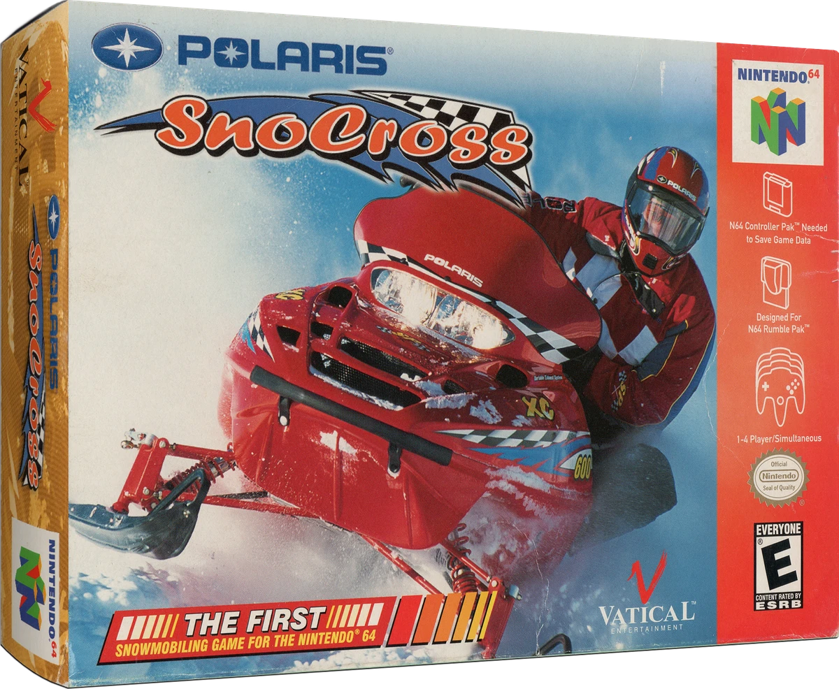 Polaris SnoCross box art