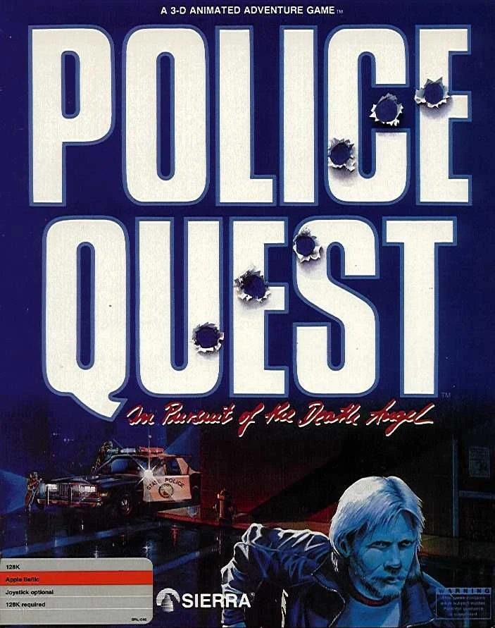 Police Quest: In Pursuit of the Death Angel box art