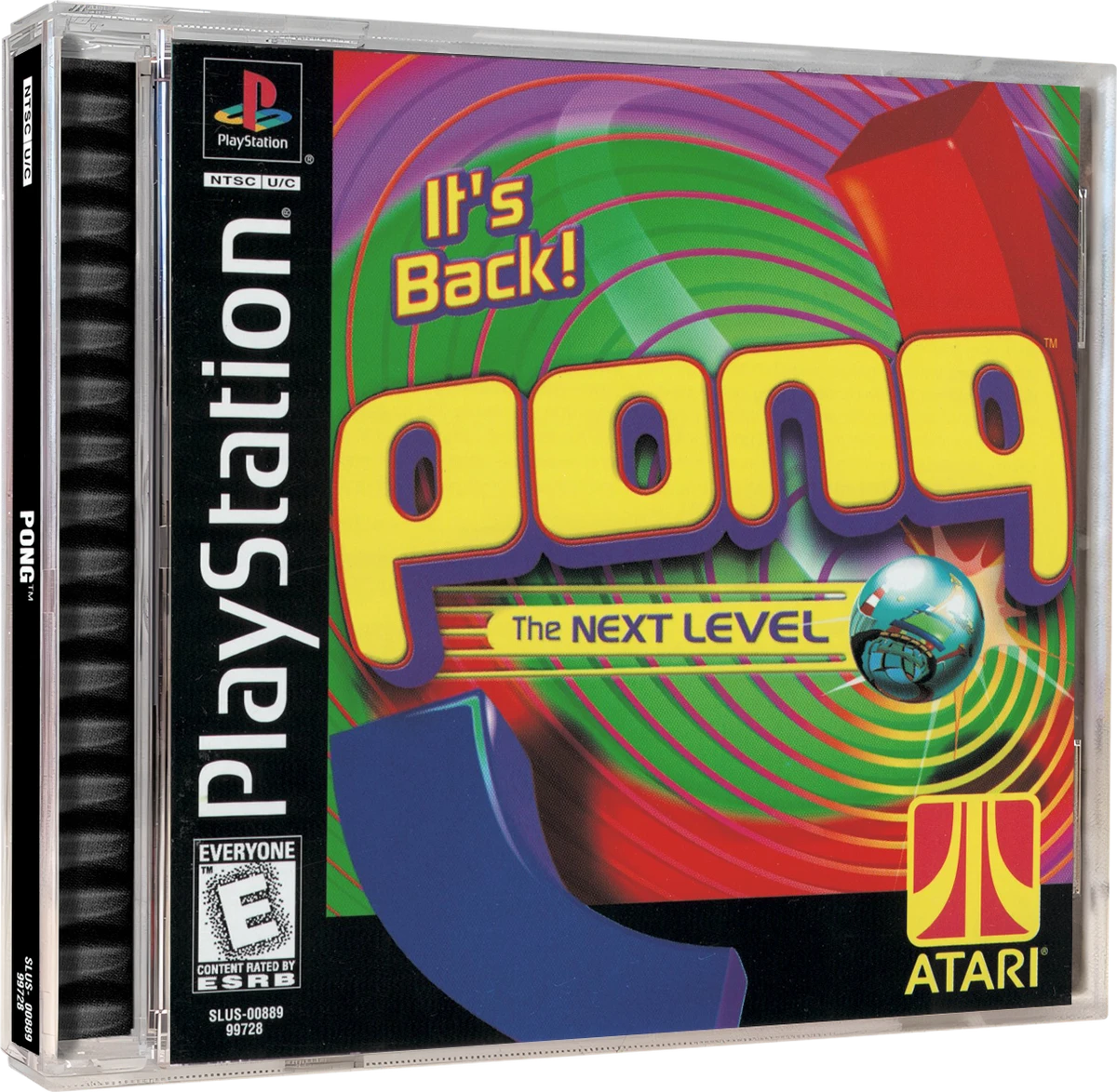 Pong The Next Level box art
