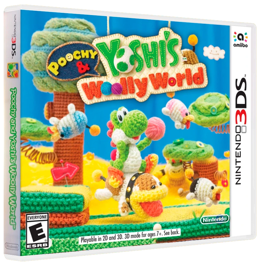 Poochy & Yoshi's Woolly World [Big Box Bundle] box art