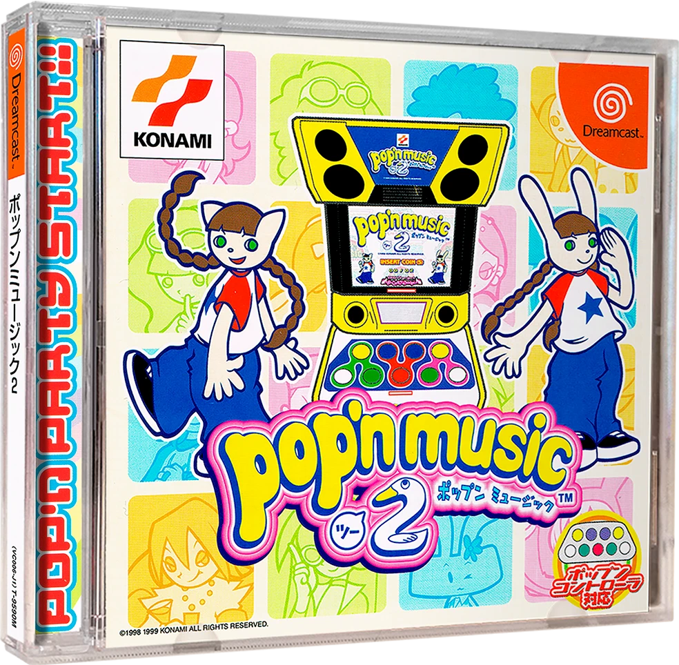 Pop'n Music 2 box art