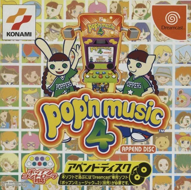 Pop'n Music 4 box art