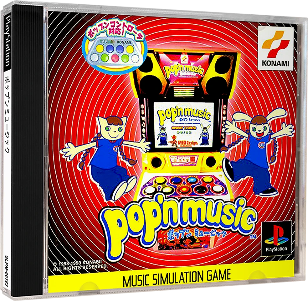 Pop'n Music box art