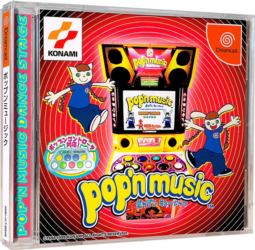 Pop'n Music box art