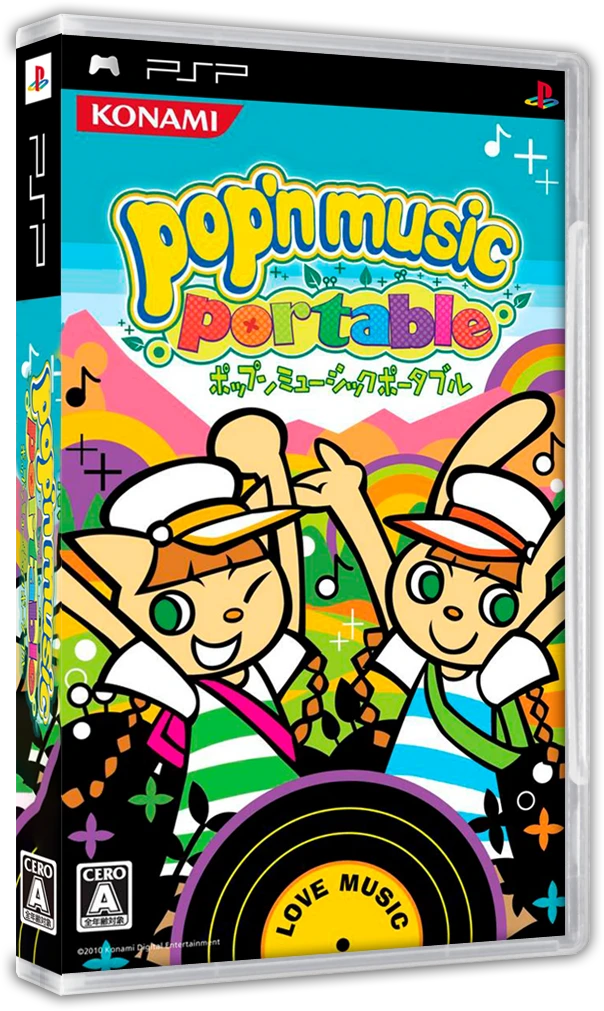 Pop'n Music Portable box art