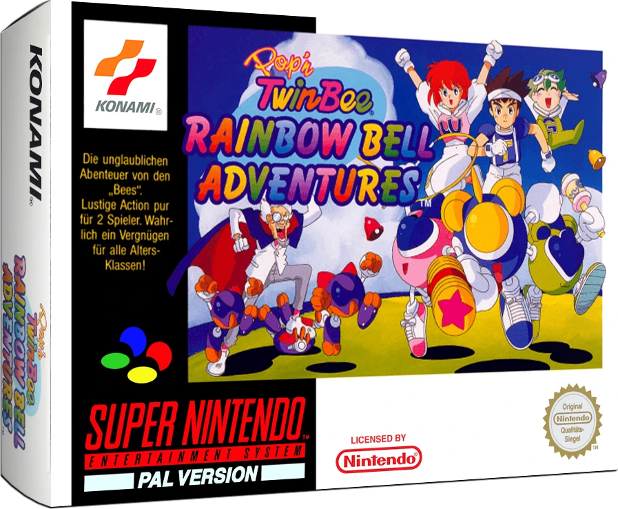 Pop'n TwinBee: Rainbow Bell Adventures box art