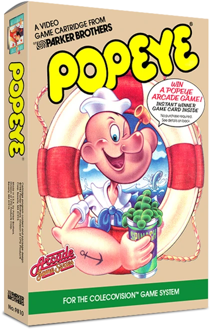 Popeye box art