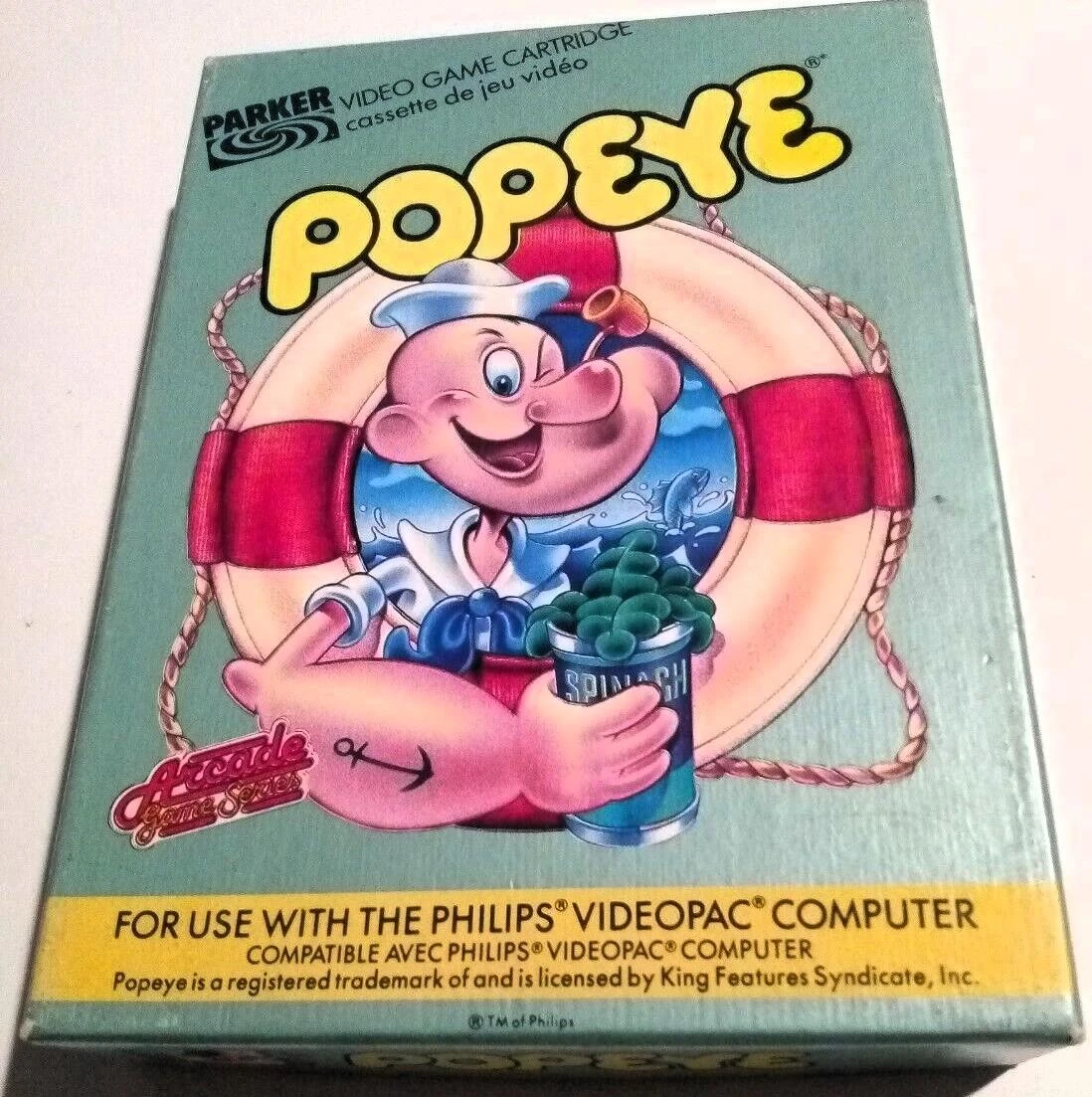 Popeye box art
