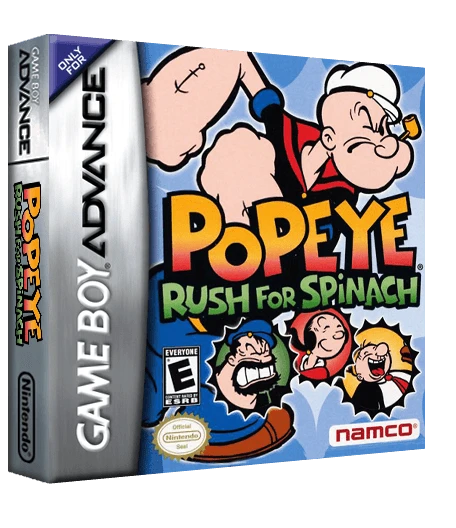 Popeye Rush for Spinach box art