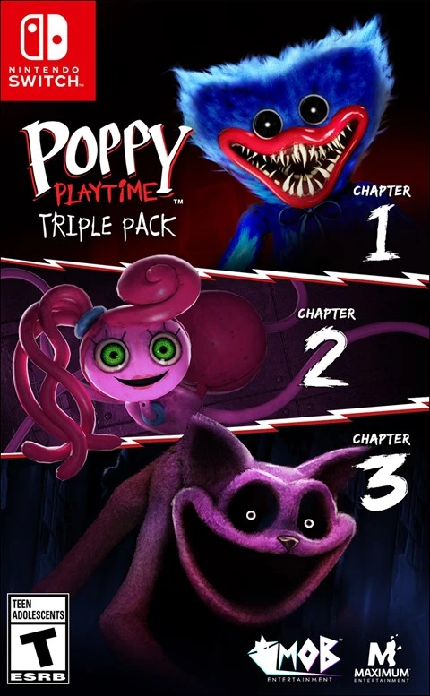 Poppy Playtime Triple Pack box art