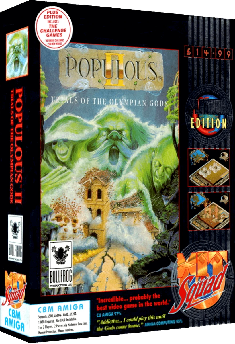 Populous II box art