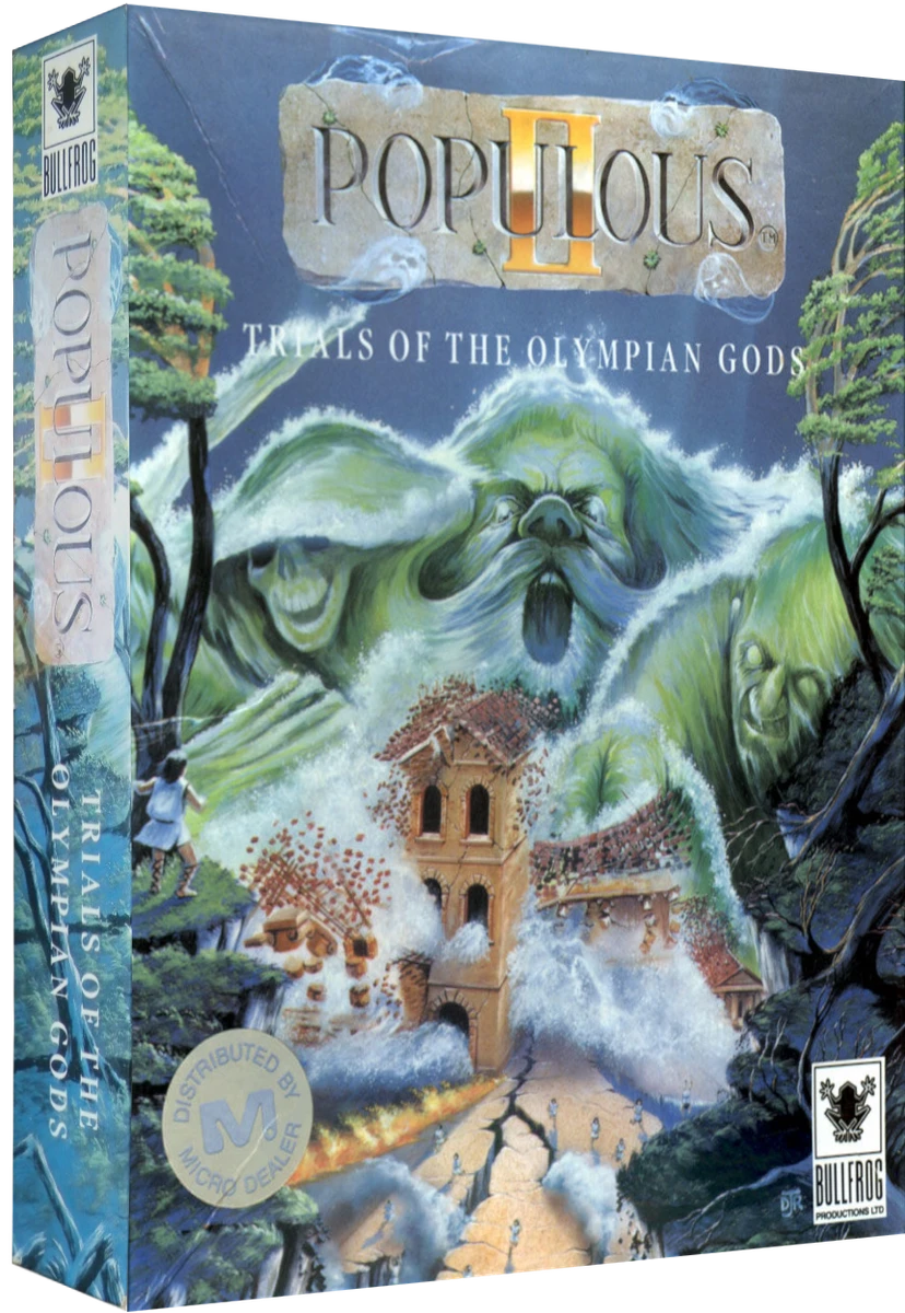 Populous II box art