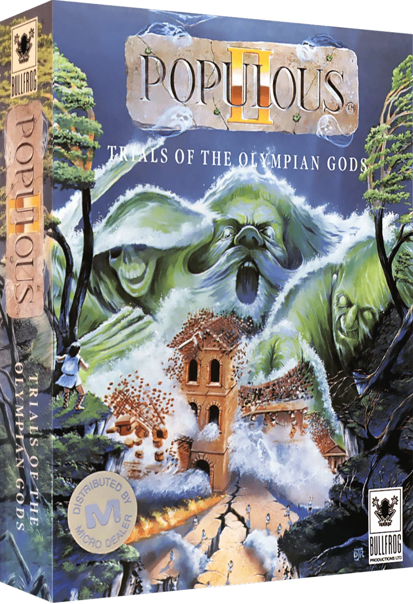 Populous II: Trials of the Olympian Gods [Plus Edition] box art