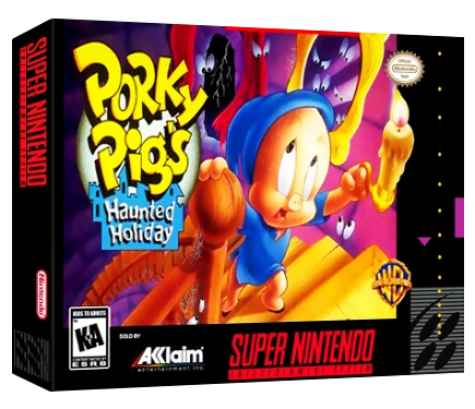Porky Pig's Haunted Holiday box art