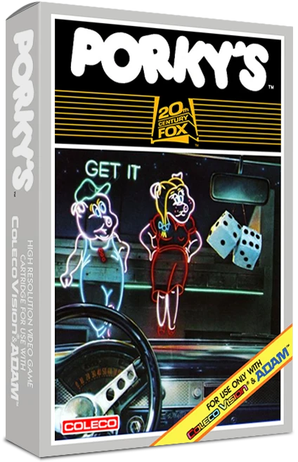 Porky's [Homebrew] box art