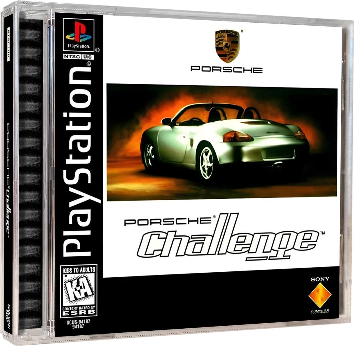 Porsche Challenge box art