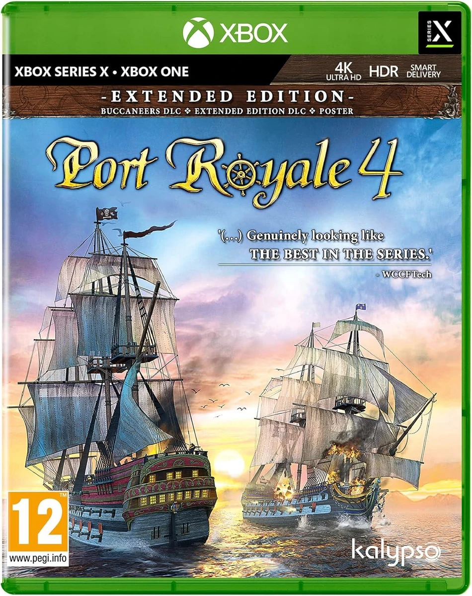 Port Royale 4: Extended Edition box art